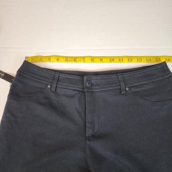 BCBG Maxazria pants size 12 black stretchy New - Picture 8 of 12